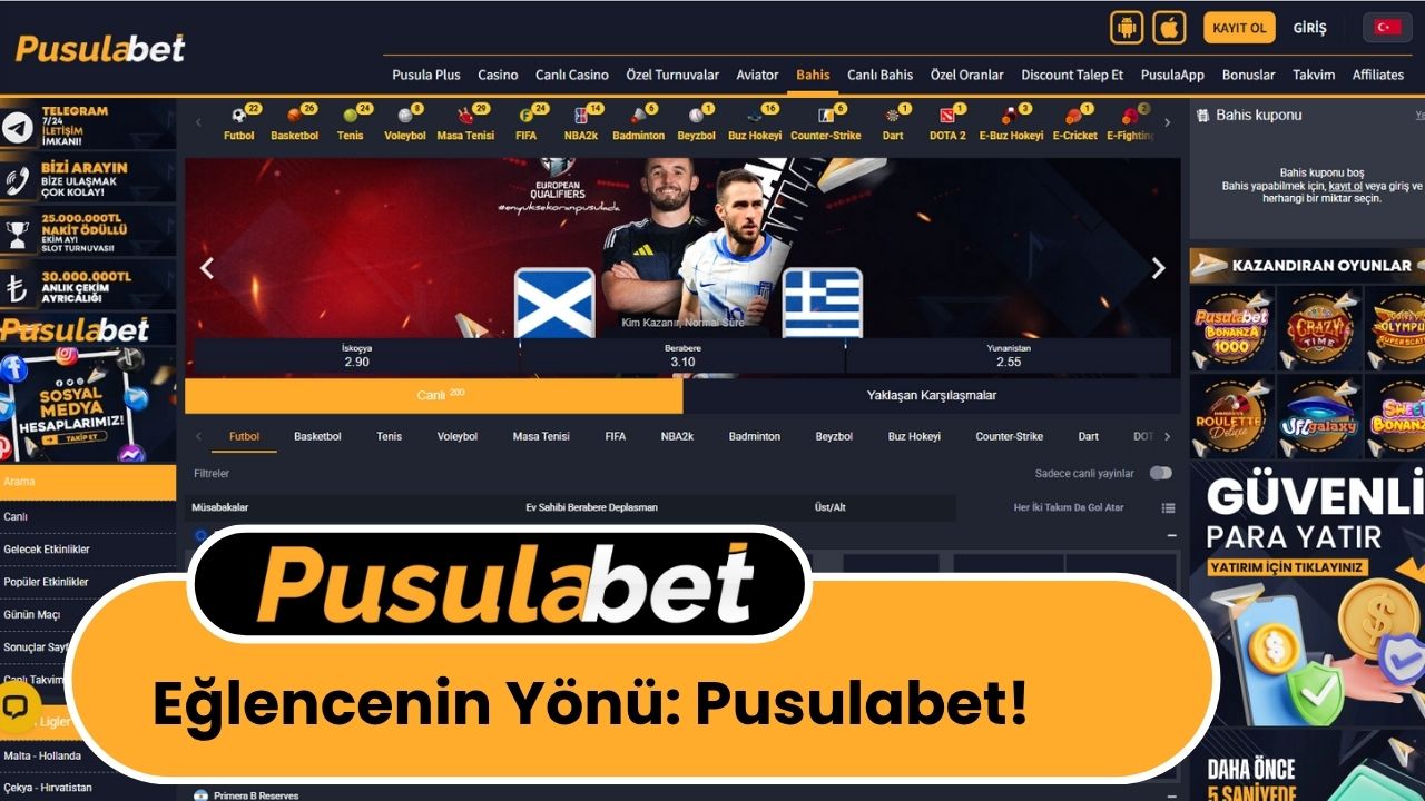 Eğlencenin Yönü Pusulabet!